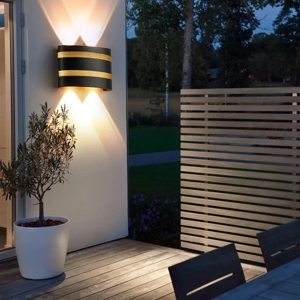 Đèn LED Rọi Tường Ngoại Thất 2 Đầu TLV - Chống Nước IP65 Cao Cấp