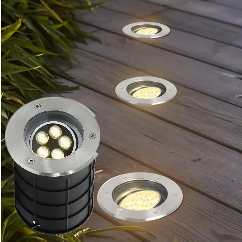 Đèn LED Âm Sàn Spotlight Ngoài Trời TLV - Chống Nước IP67 Cao Cấp