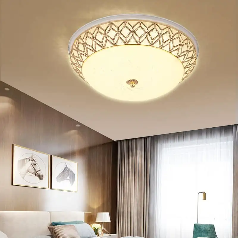 Đèn Ốp Trần Hiện Đại Họa Tiết Kim Cương Tinh Tế | TLV Lighting